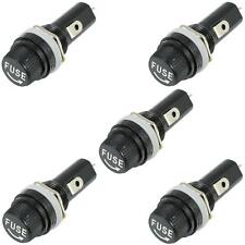 5 x Panel Mount Chassis Fuse