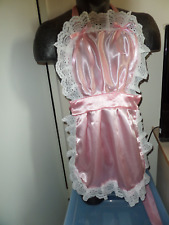 ADULT BABY  SISSY  PINK SATIN