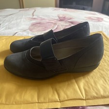 Dansko Women’s Leather  Suede Dark Blue Shoes Size UK 3