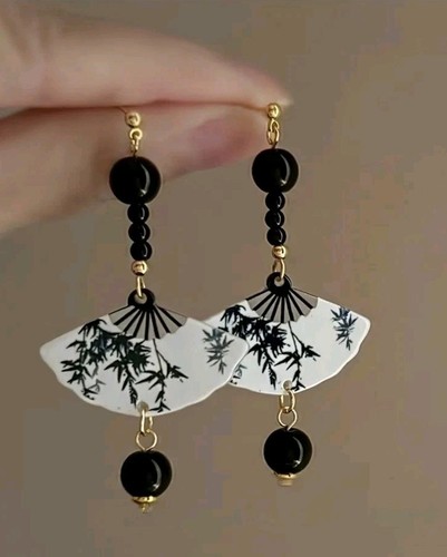 Womens acrylic japanese fan - womens,