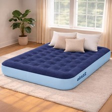 Inflatable Flocked Air Bed -
