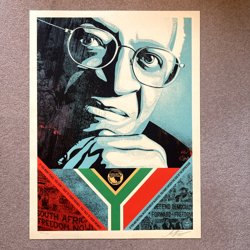 Shepard fairey desmond tutu - fairey,
