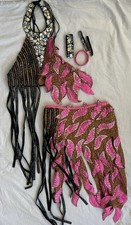 Pink Black Dance Costume 2