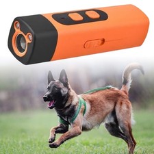 Ultrasonic Bark Stopper AntiBarking Away Pet Train Repeller Device Tool Lighting