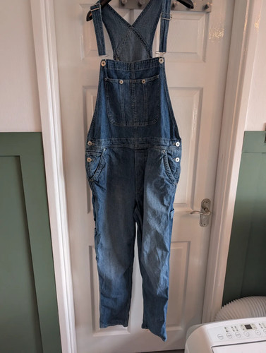 Denim overalls womens w36 - h&m,