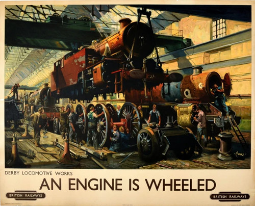 Engine wheeled terence - wheeled,