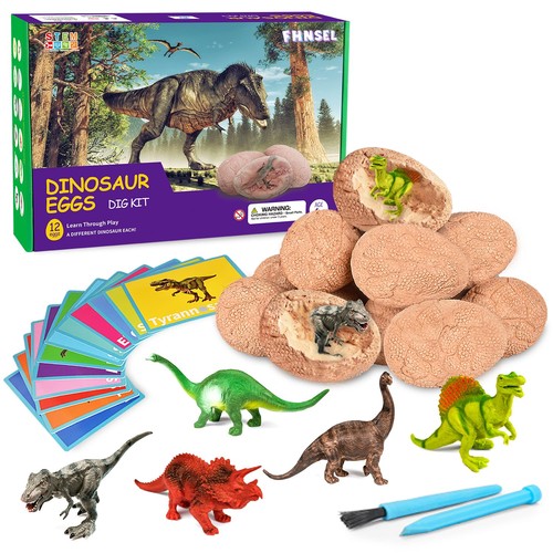Dig dinosaur fossil - dig, up