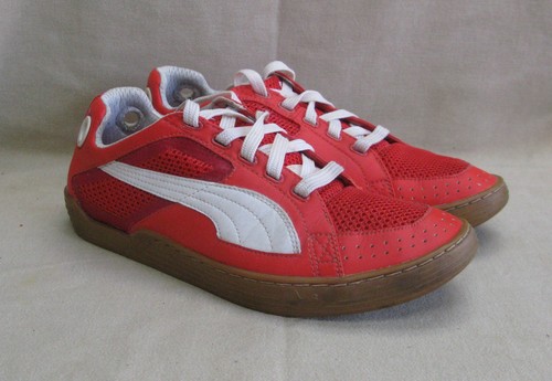 Puma red white retro style - &,
