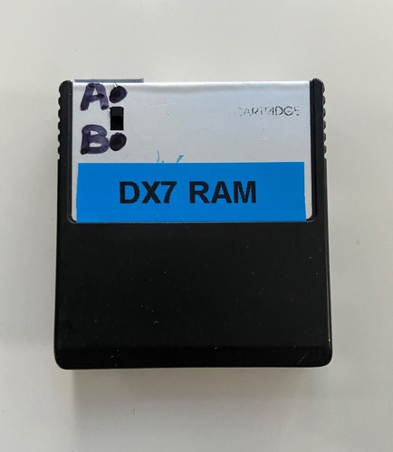 Yamaha dx7 mk1 data ram - yamaha,