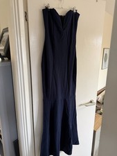 Gorgeous Navy Fishtail Dress