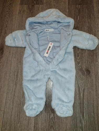 Velour snowsuit fully lined - snowsuit,