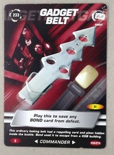 1 x 007 Spy card # 233 Gadget Belt - Timothy Dalton