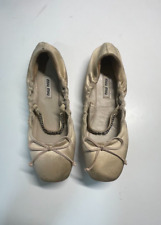 MIU MIU Ballet Shoes Ballerina Flats Size 36/US 6
