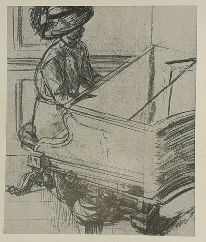 Walter sickert piano baby - walter,
