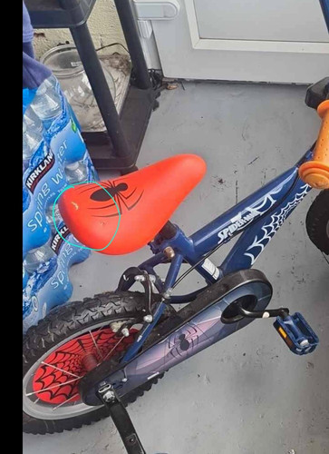 Spider man kids - kids, bike