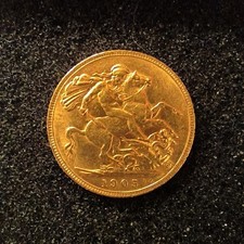 1905 LONDON MINT 22 Ct GOLD