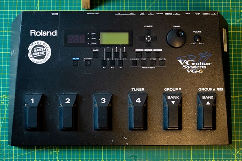 Roland guitar system - vg-8, v-guitar