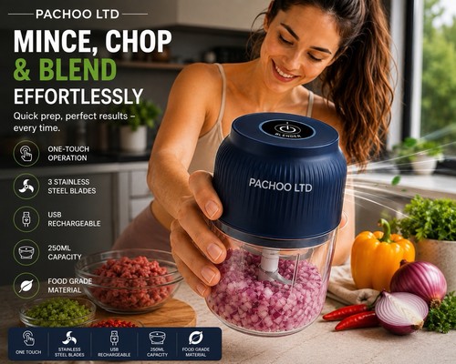 Mini electric food chopper usb - mini,