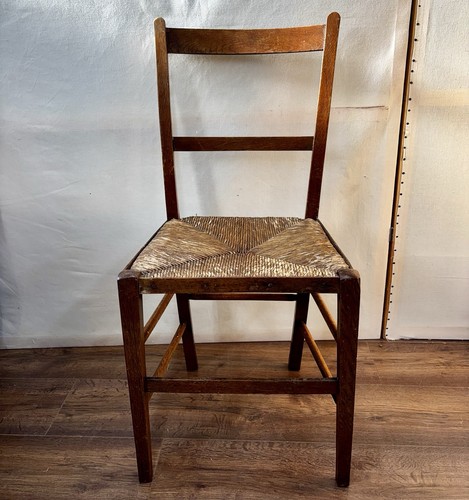 Vintage oak rush seat - vintage,