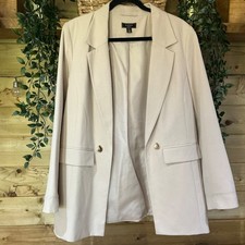 Lipsy Cream Jacket Size 12