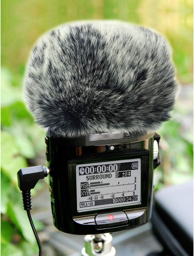 Windscreen muff for zoom - windscreen,