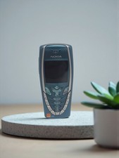 Classic Nokia 7210 Blue/green Not Switching On Poss Battery