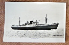 Postcard MV Black Prince Steam