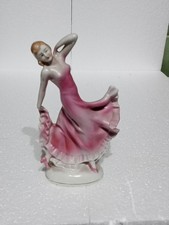 Vintage Pink Dancing Lady