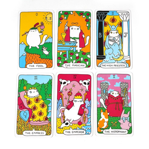 Tarot cards deck paws - cards,