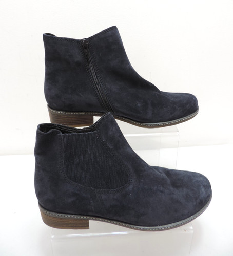 Gabor blue suede - suede, boots