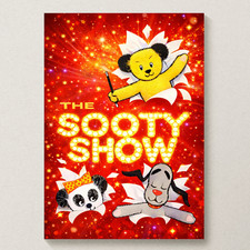 The Sooty Show Retro Poster