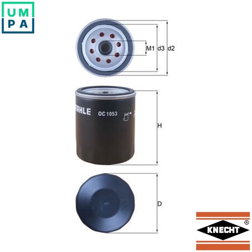 Oil filter 1053 for vw - filter,