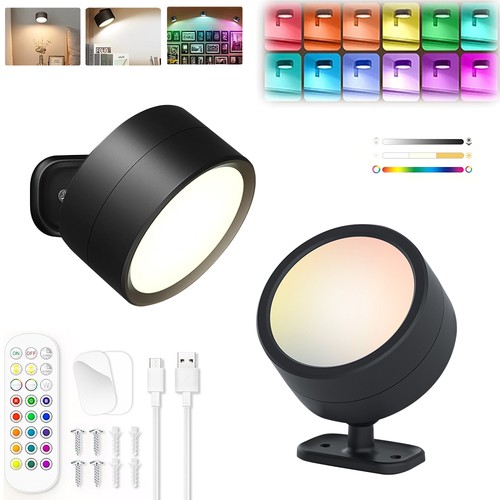 Usb rechargeable led wall - 2x,