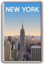 FRIDGE MAGNET - NEW YORK -