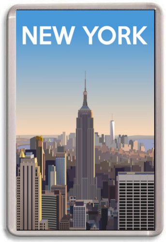 Fridge magnet new york - fridge,