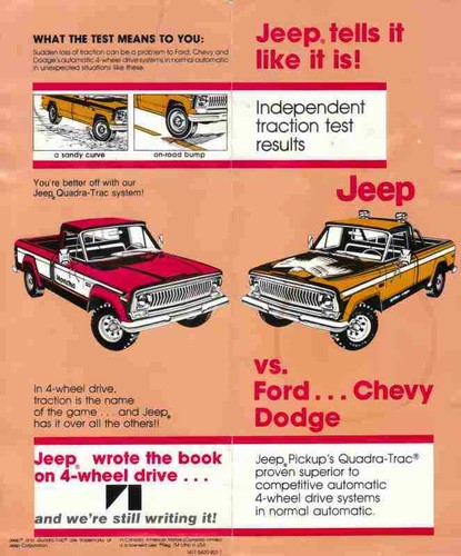 Photo 1977 jeep - a4, 4wd