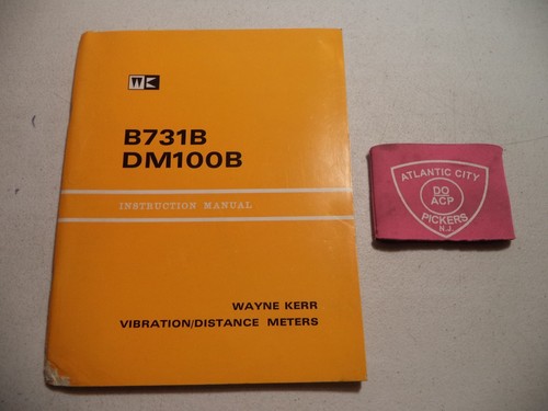 Wayne kerr vibration - kerr,