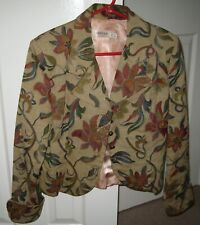BAROQUE HANDMADE SHORT JACKET BLAZER Size 10  