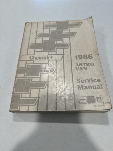 1986 chevrolet astro van - 1986,