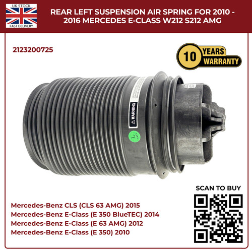 Rear left suspension - left,