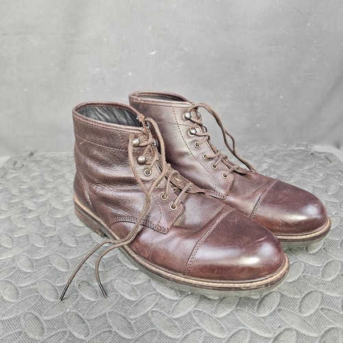 John lewis brown leather - brown,