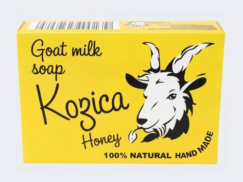 Goat milk soap - milk, honey