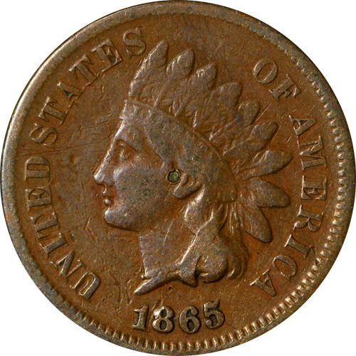 1865 indian cent - 1865,