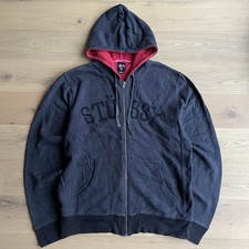 Vintage Stussy Logo Zip Up