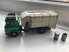 Dinky Toys Dustbin Lorry With Two Bins