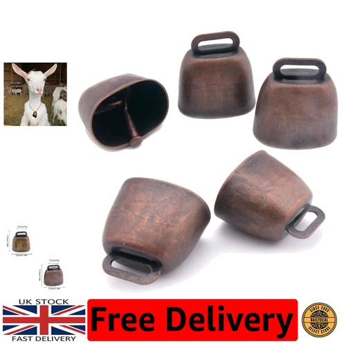 Durable copper cow bells - cow,