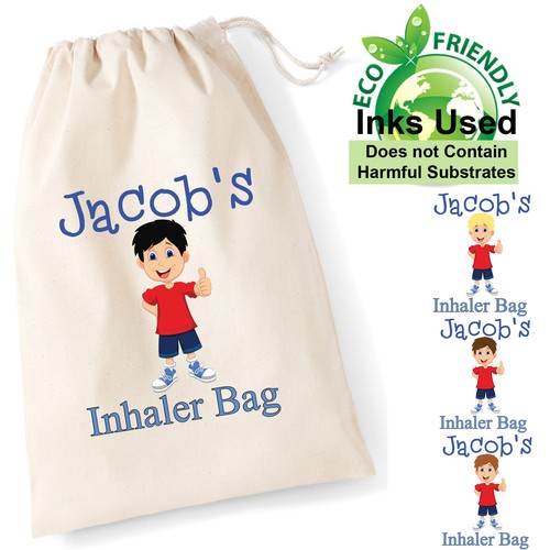 Asthma inhaler spacer bag - inhaler,