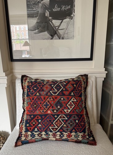 Persian wool cushion - wool, iran