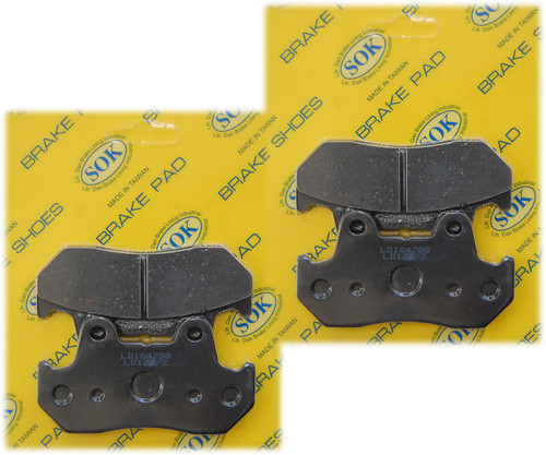 Front rear brake pads - front&rear,