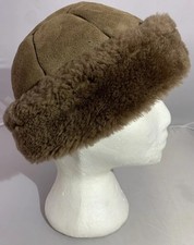 Vintage Sheepskin Hat Ladies